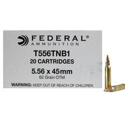 Federal Lake City 5.56x45mm MK318 62 Grain SOST Ammunition