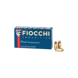 Fiocchi Shooting Dynamics 40 S&W 165 Gr. Full Metal Jacket Ammo