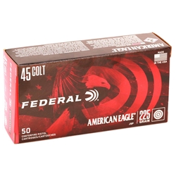 Federal American Eagle 45 Long Colt 225 Gr. Jacketed Soft Point Ammo