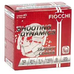 Fiocchi Shooting Dynamics Light Clay Target 12 Gauge 2-3/4