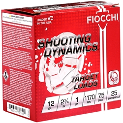 Fiocchi Shooting Dynamics Light Clay Target 12 Gauge 2-3/4