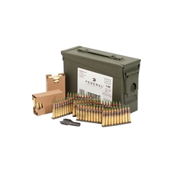 Federal Lake City XM855 5.56x45mm 62 Gr. Green Tip FMJ 420 rds. w/ Ammo Can