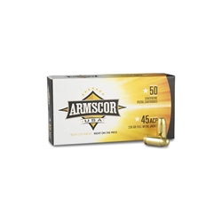 Armscor Precision 45 ACP AUTO 230 Grain Full Metal Jacket