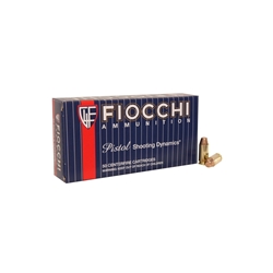 Fiocchi Shooting Dynamics 40 S&W 170 Gr. Full Metal Jacket Ammo
