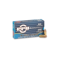 Prvi Partizan 9mm Luger 147 Grain JHP Ammo