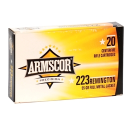 Armscor Precision 223 Remington 55 Grain Full Metal Jacket