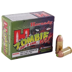 Hornady Zombie Max 45 ACP AUTO 185 Grain Z-Max Ammunition