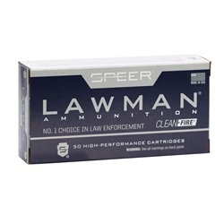 Speer Lawman Clean Fire 9mm Luger 147 Grain Total Metal Jacket