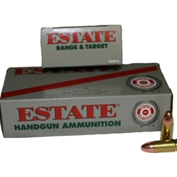 Estate Range 38 Special 130 Grain Full Metal Jacket Ammunition