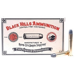 Black Hills Cowboy Action Ammunition 38-55 WCF 255 Grain Lead Flat Nose Box of 20