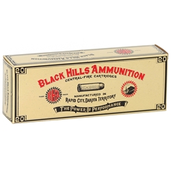 Black Hills Cowboy Action Ammunition 45-70 Government 405 Grain Lead Round Nose Flat Point Box of 20