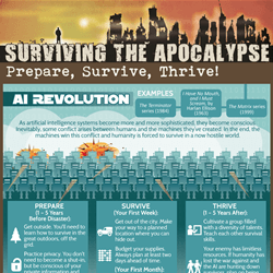 Surviving the Apocalypse Infographic