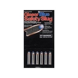 Glaser Blue Safety Slug Ammunition 10mm Auto 115 Grain Safety Slug Package of 6