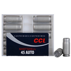 CCI Shotshell Ammunition 45 ACP 117 Grain #9 Shot Box of 10