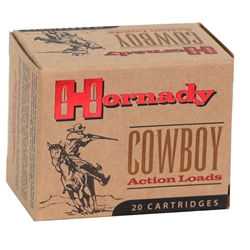 Hornady Frontier Ammunition 44-40 WCF 205 Grain Lead Flat Nose Box of 20