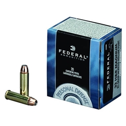 Federal Personal Defense Ammunition 32 H&R Magnum 85 Grain Jacketed Hollow Point Box of 20
