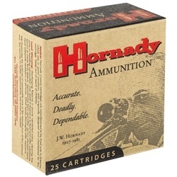 Hornady Custom Handgun Ammunition 9mm Luger 124 Grain XTP Jacketed Hollow Point Box of 25