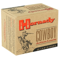 Hornady Frontier Ammunition 45 Long Colt 255 Grain Lead Flat Nose Box of 20