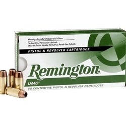Remington UMC Ammunition 9mm Luger 115 Grain Jacketed Hollow Point Box of 50