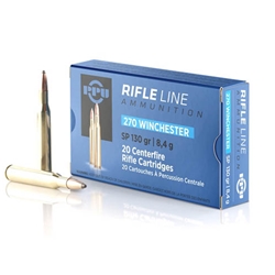 Prvi Partizan Ammunition 270 Winchester 130 Grain Soft Point Box of 20