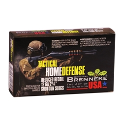 Brenneke USA Tactical Home Defense Ammunition 12 Gauge 2 3/4