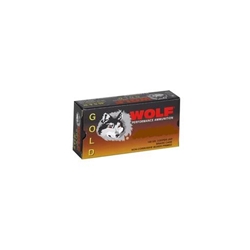 Wolf Ammunition 9x18mm (9mm Makarov) 100 Grain Full Metal Jacket Steel Case Berdan Primed Box of 50