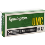 Remington UMC Handgun Ammunition 380 ACP 95 Grain Full Metal Jacket Box of 50