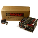 Wolf Ammunition 308 Winchester 150 Grain Full Metal Jacket Steel Case Berdan Primed Case of 500 (25 Boxes of 20)