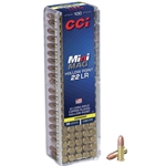 CCI Mini-Mag High Velocity Ammunition 22 Long Rifle 36 Grain Plated Lead Hollow Point Box of 100