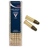 CCI Select Precision Ammunition 22 Long Rifle 40 Grain Lead Round Nose Box of 100