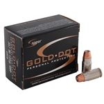 Speer Gold Dot Ammunition 357 SIG 125 Grain Hollow Point Box of 20