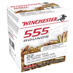 Winchester Ammunition 22 Long Rifle 36 Grain Plated Lead Hollow Point Box of 550