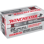 Winchester Super-X High Velocity Ammunition 22 Long Rifle 40 Grain Plated Lead Round Nose Box of 50