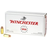 Winchester USA Ammunition 32 ACP 71 Grain Full Metal Jacket Box of 50