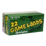 Remington Ammunition 22 Long Rifle 36 Grain High Velocity Plated Hollow Point Box of 40