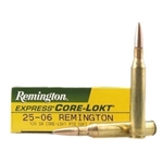 Remington Express Ammunition 25-06 Remington 120 Grain Core-Lokt Pointed Soft Point Box of 20