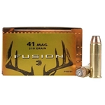 Federal Fusion Ammunition 41 Remington Magnum 210 Grain Jacketed Hollow Point Box of 20
