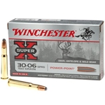 Winchester Super-X Ammunition 30-06 Springfield 150 Grain Power-Point Box of 20