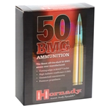 Hornady Match Ammunition 50 BMG 750 Grain A-Max Boat Tail Box of 10