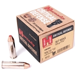 Hornady Critical Defense Ammunition 357 Magnum 125 Grain Flex Tip Expanding Box of 25