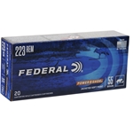 Federal Power-Shok Ammunition 223 Remington 55 Grain Soft Point Box of 20
