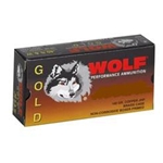 Wolf Gold Ammunition 8x57mm Mauser (8mm Mauser) 196 Grain Soft Point Box of 20