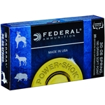 Federal Power-Shok Rifle Ammunition 30-06 Springfield 180 Grain Soft Point Box of 20 Rounds
