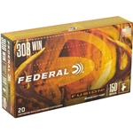 Federal Fusion Rifle Ammunition 308 Winchester 180 Grain Spitzer Boat Tail Box of 20 Rounds