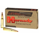 Hornady LeveRevolution Rifle Ammunition 308 Marlin Express 160 Grain Flex Tip Expending Box of 20 Rounds