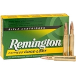 Remington Express Rifle Ammunition 375 H&H 270 Grain Soft Point Boat Tail Box of 20 Rounds
