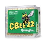 Remington Cbee Ammunition 22 Long Rifle 30 Grain Hollow Point Low Velocity Box of 100
