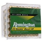 Remington Rimfire Ammunition 22 Long Rifle 36 Grain Plated Lead Hollow Point Box of 100