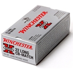 Winchester Super-X CB Match Ammunition 22 Long 29 Grain Lead Round Nose Box of 50