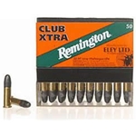 Remington Eley Club Extra Rimfire Ammunition 22 Long Rifle 40 Grain Lead Round Nose Box of 50